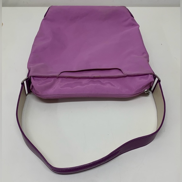 Tumi Magenta Lavender Durable Ballistic Nylon Tote Handbag Purse - Picture 10 of 15